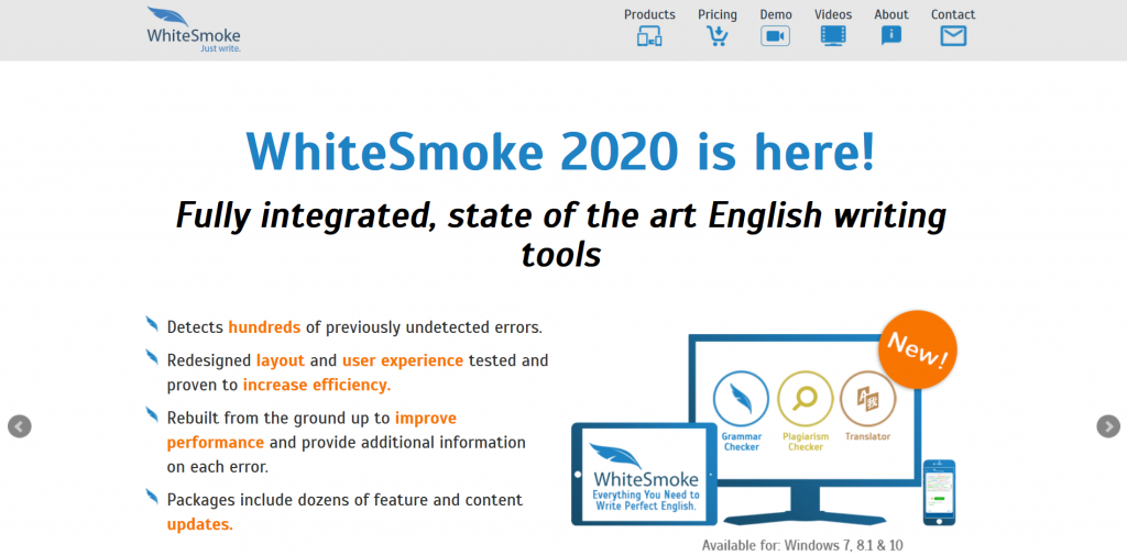WhiteSmoke - Online Grammar Checker