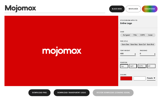 Mojomox-free-logo-maker