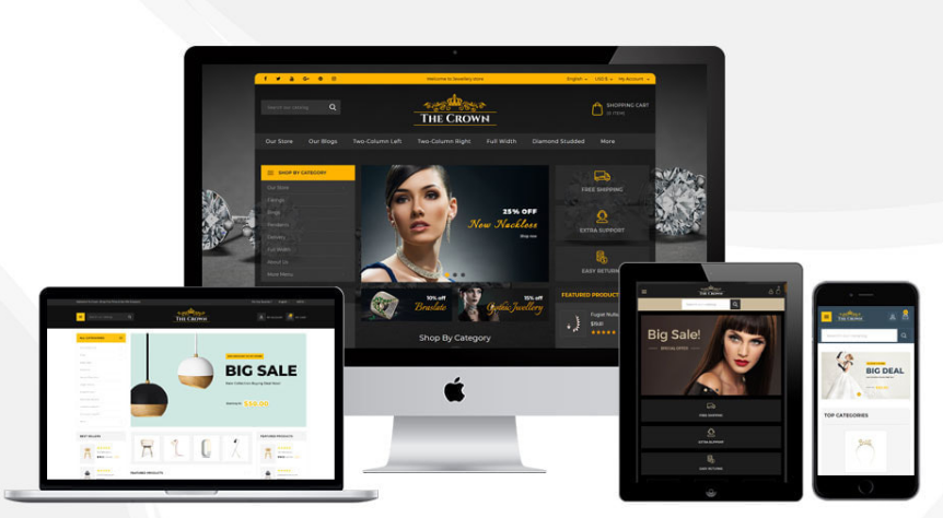 Crown - The Jewellery Store Template