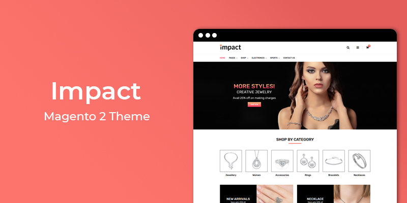 Impact - Jewelry Store Responsive Magento 2 Theme