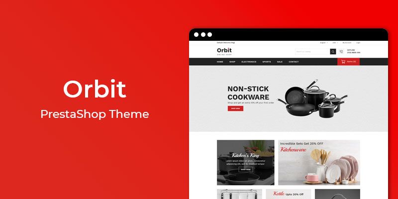 Orbit – Multipurpose Responsive PrestaShop Theme