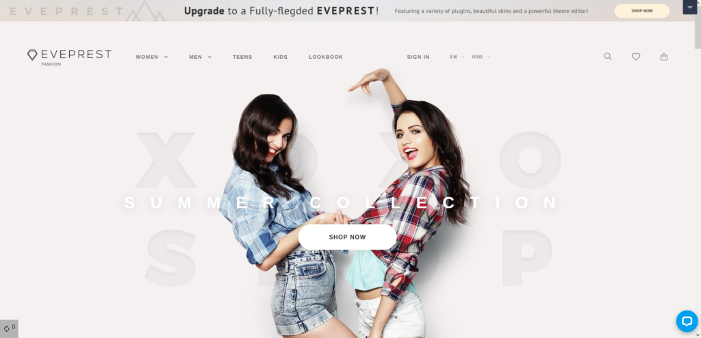 Eveprest – Free Clean Bootstrap Ecommerce PrestaShop Theme