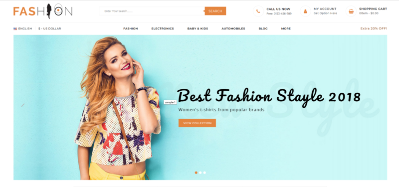 Fashion - Prestashop 1.7 Responsive Theme
