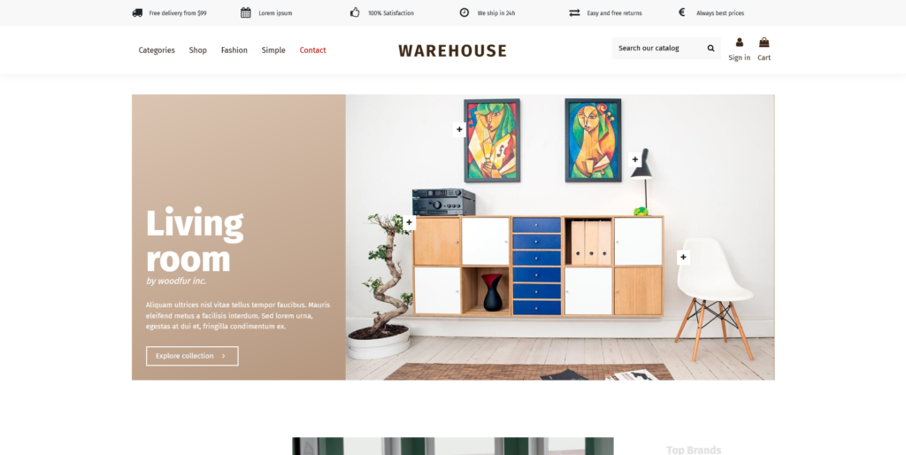 Warehouse - Responsive Prestashop 1.6 & 1.7 theme