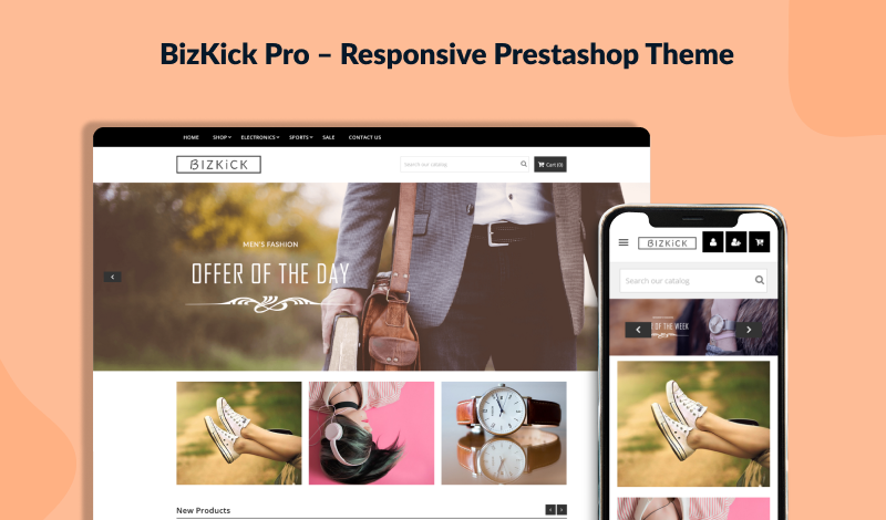 BizKick Pro – Responsive PrestaShop 8 Theme