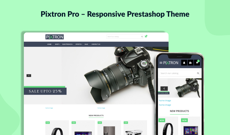 Pixtron Pro – Responsive PrestaShop 8 Theme