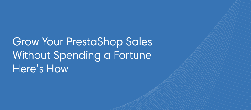 Grow Your PrestaShop Sales Without Spending a Fortune — Here’s How