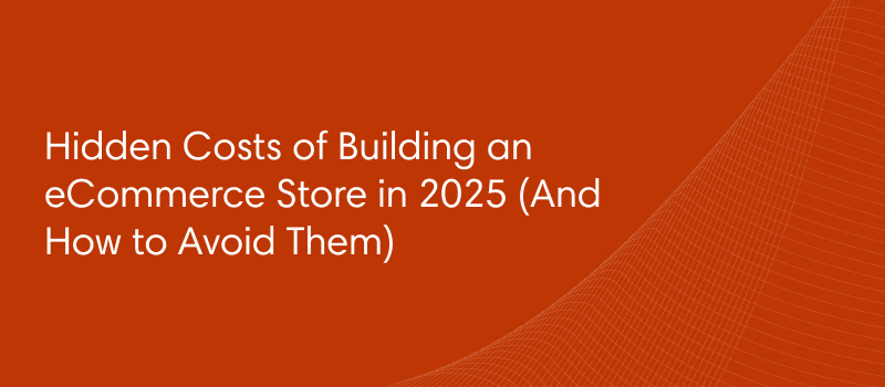 Hidden Costs of Building an eCommerce Store in 2025 (And How to Avoid Them)