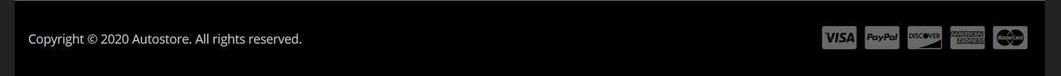 AutoStore - Footer Bottom