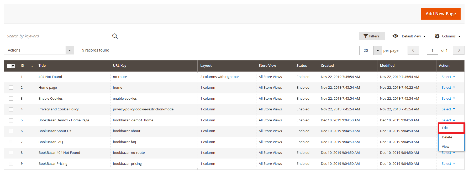 BookBazar - Edit Home Page