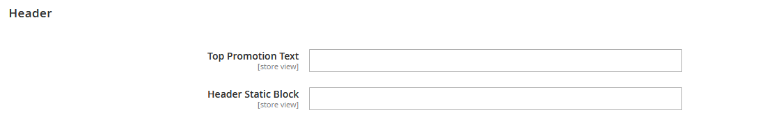 BookBazar - Header Settings