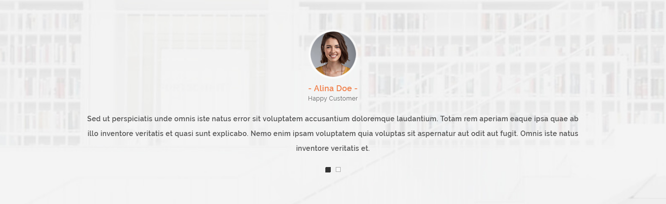 BookStore - Home BookStore Testimonials