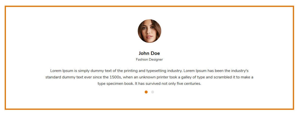 Cushion - Home Testimonials