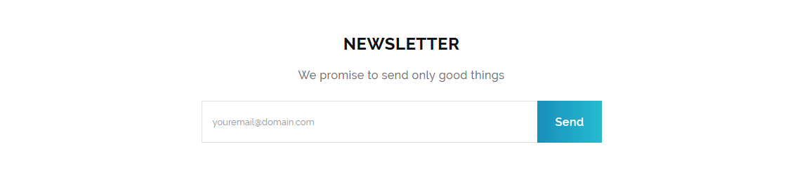 DeskPlus - Footer Top Mewsletter Frontend