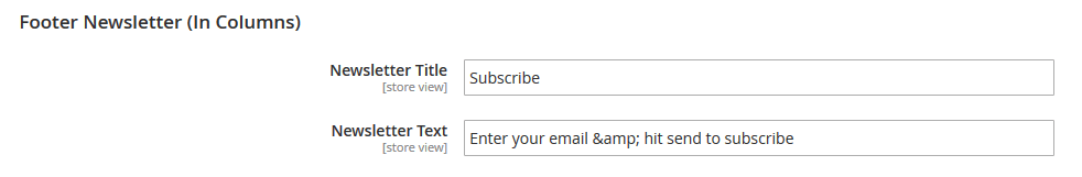 DeskPlus - Footer Newsletter (In Columns)