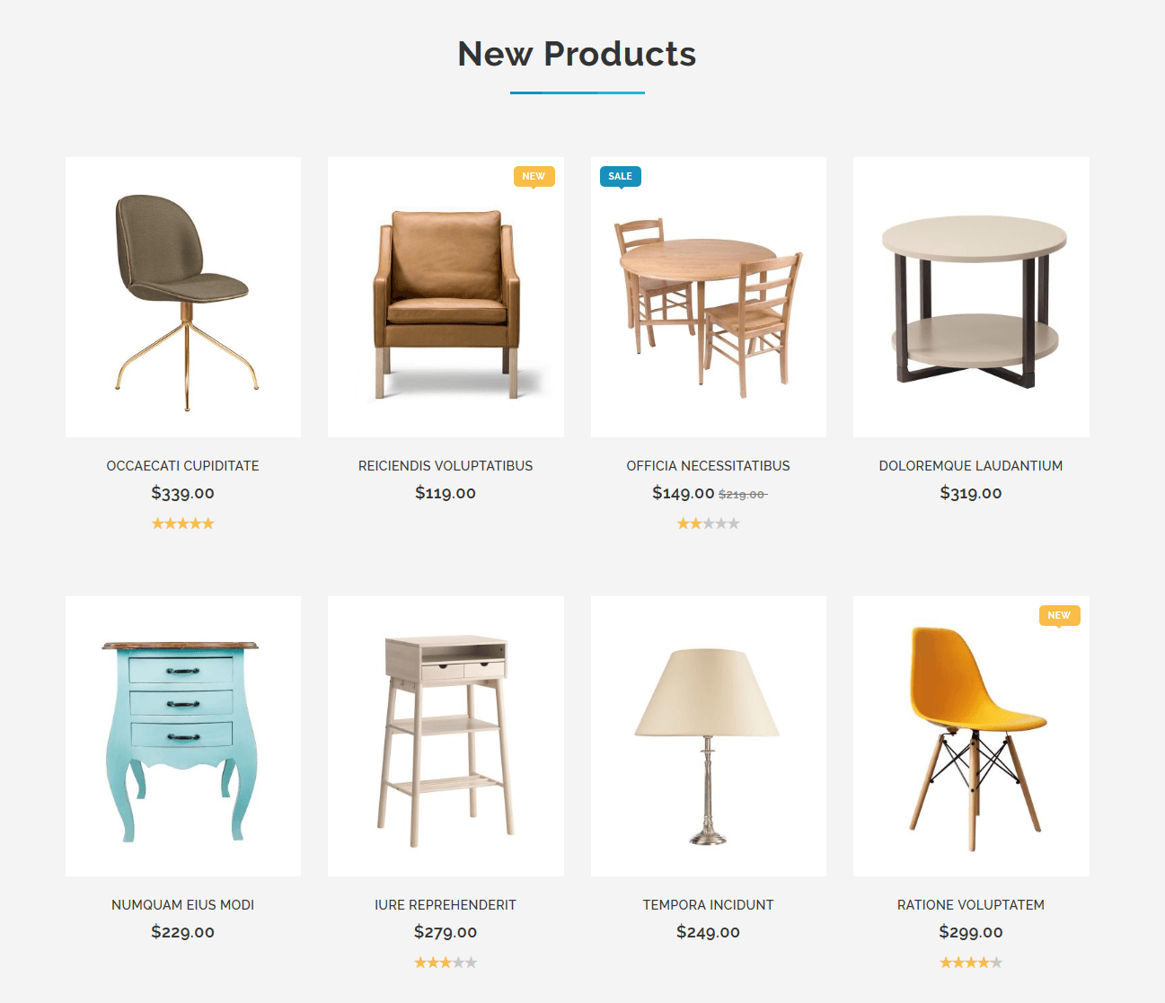 DeskPlus - Homepage New Product Widget
