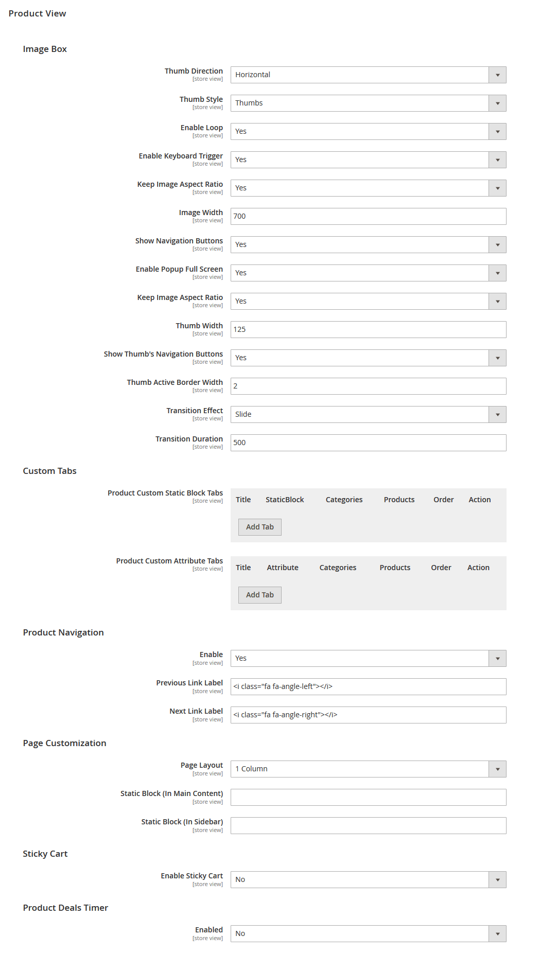 DeskPlus - Product Page Configuration