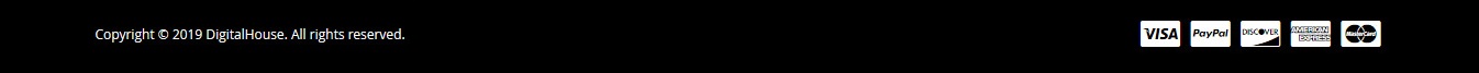 Digital House - Footer Bottom
