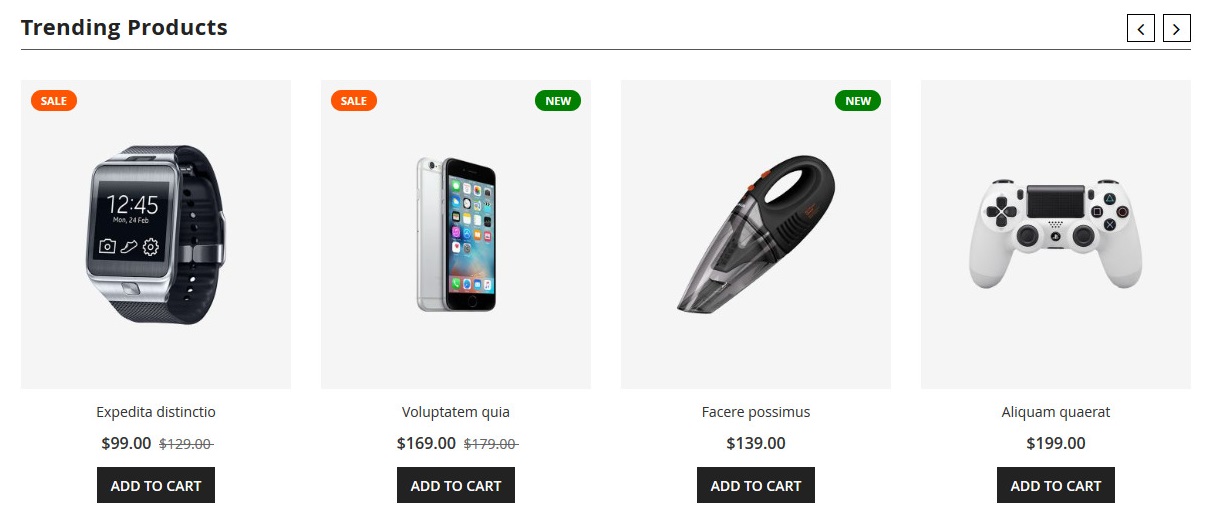 Digital House - Homepag Featured Product Widget