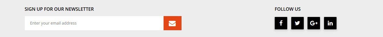 FastFood  - Footer Top Frontend