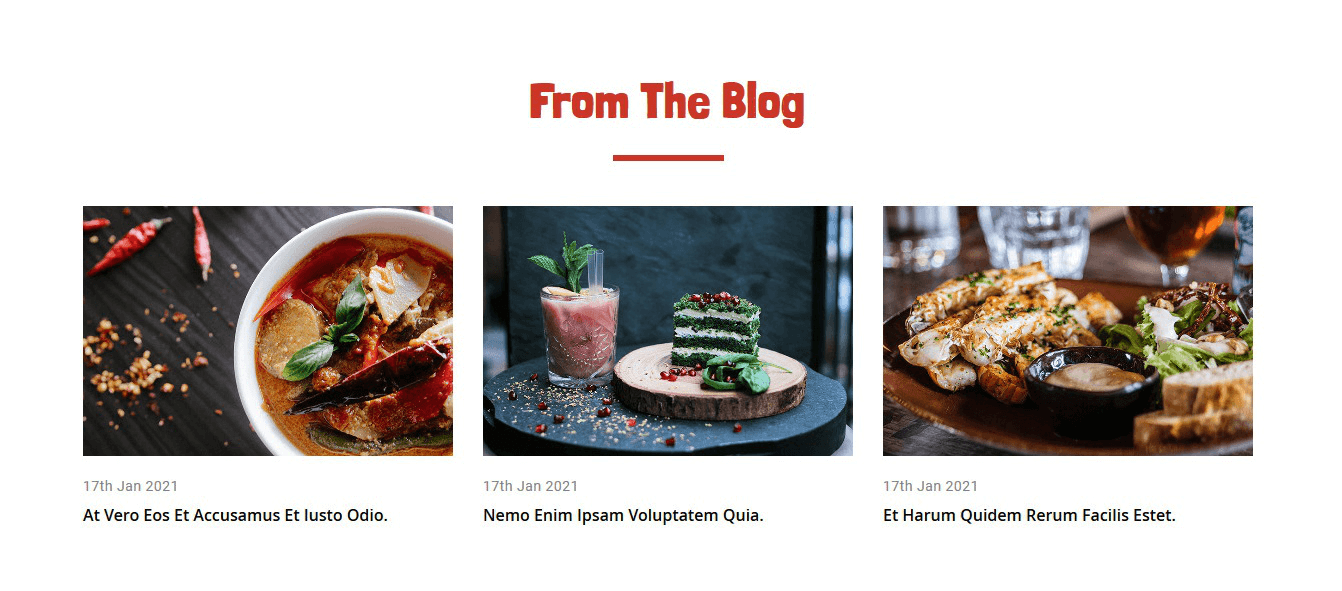 FastFood  - Home Blogs