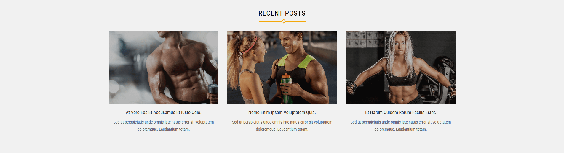 Fitness - Home Blogs