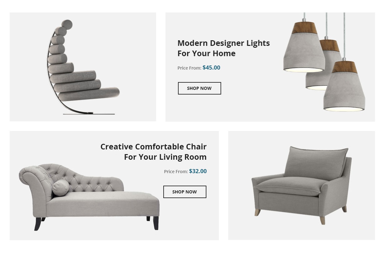 Furnesia - Home Promotion Block Two