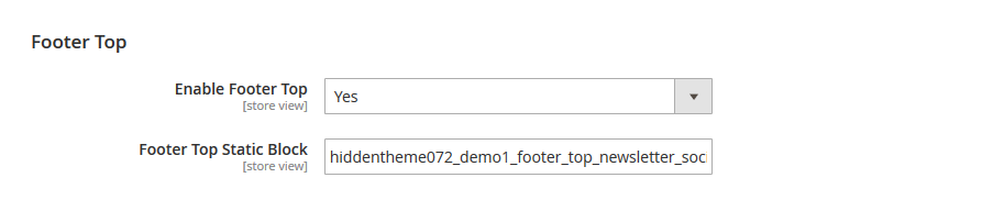 Furnish - Footer Top