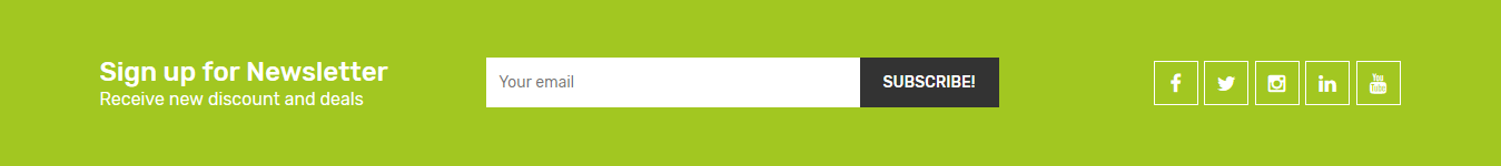 Furnish - Footer Top Frontend