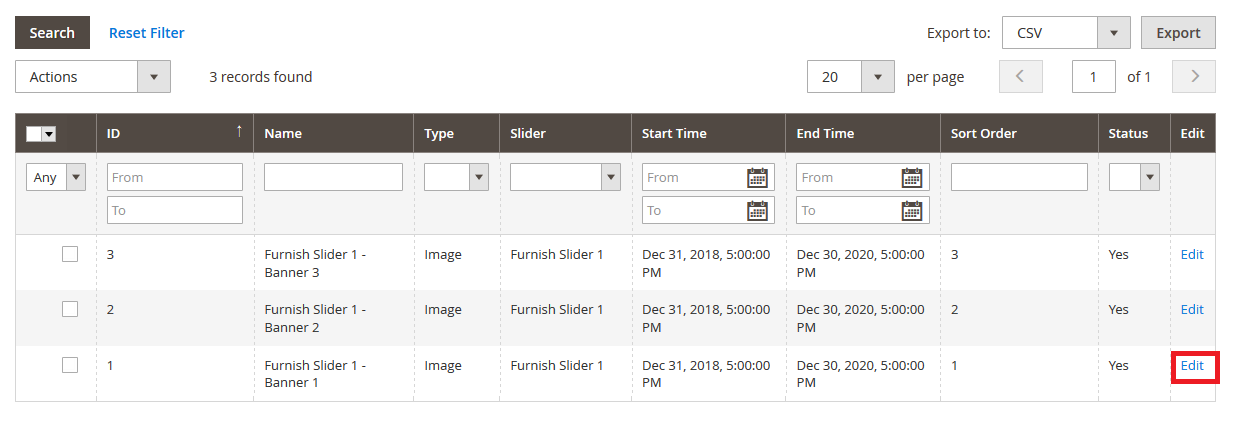 Furnish - Manage Banner