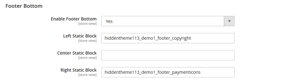 Glare - Footer Bottom
