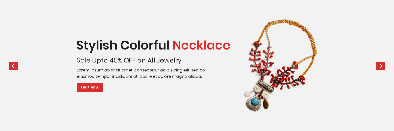 Handmade Jewelry - Home Handmade Jewelry Slider
