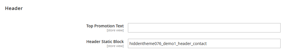 HandTool - Header Settings