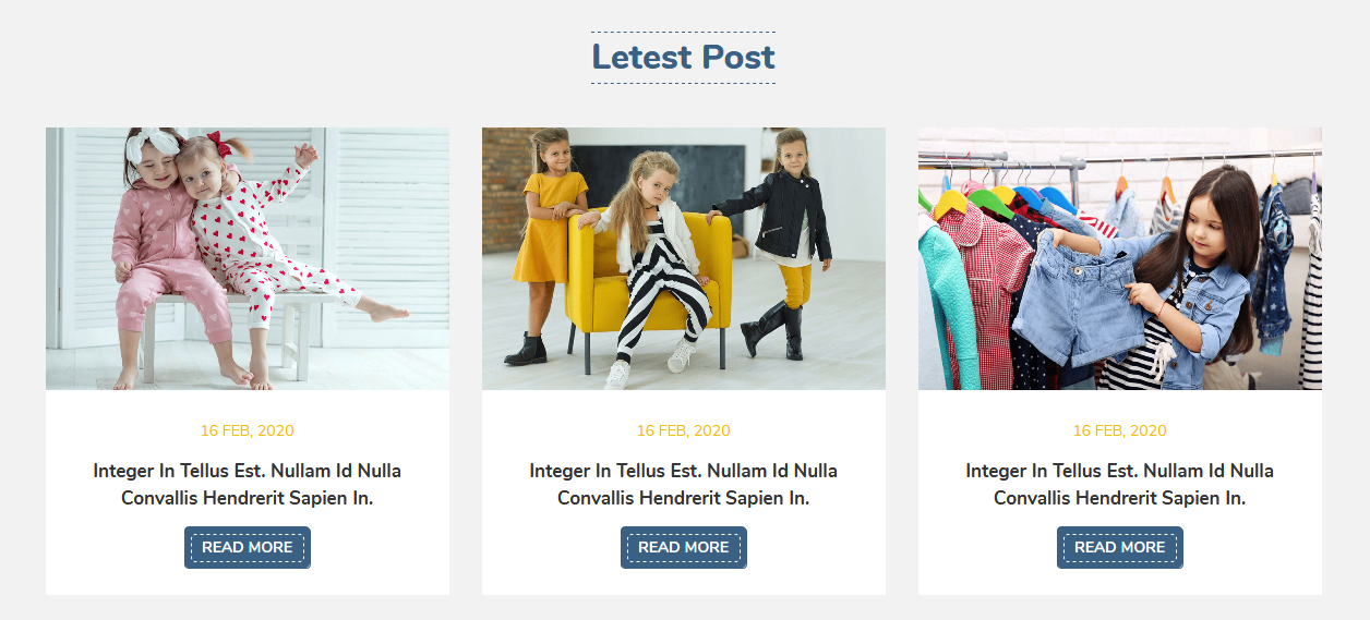 KidsStore - Home Blogs