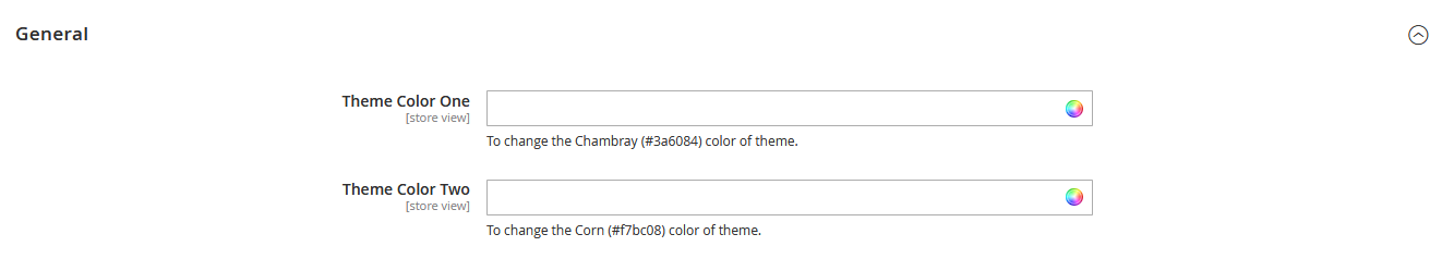 KidsStore - Basic Color Config
