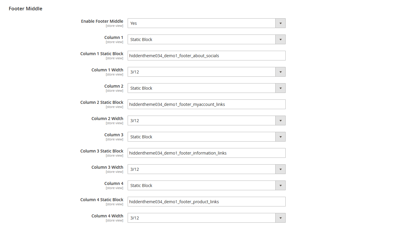 KidZeel - Footer Columns