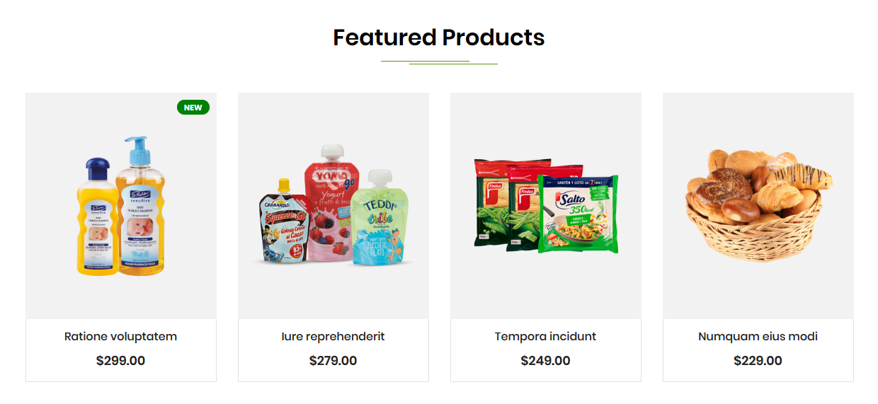 More - Homepag Featured Product Widget