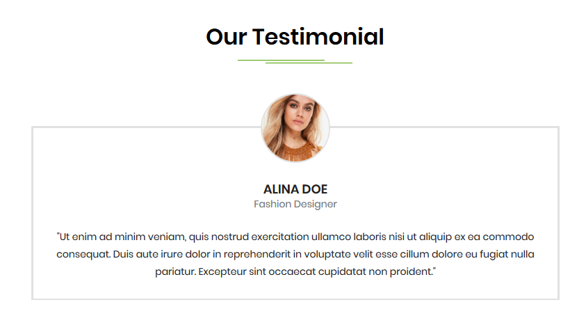 More - Home Testimonials