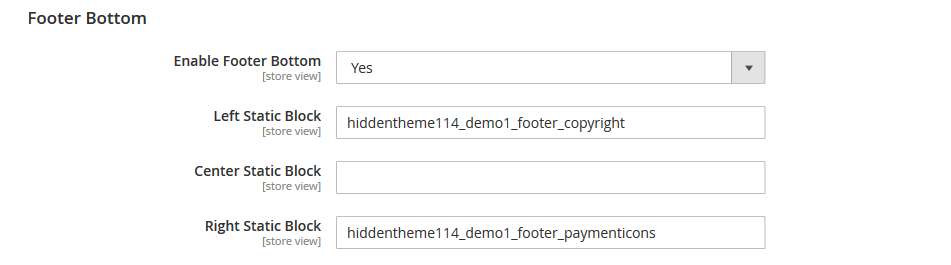 PizzaZone - Footer Bottom