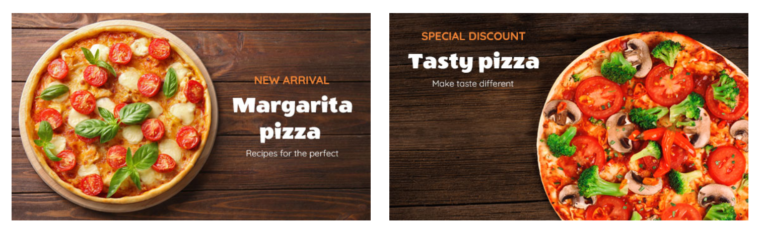 PizzaZone - Home Promotion Block One