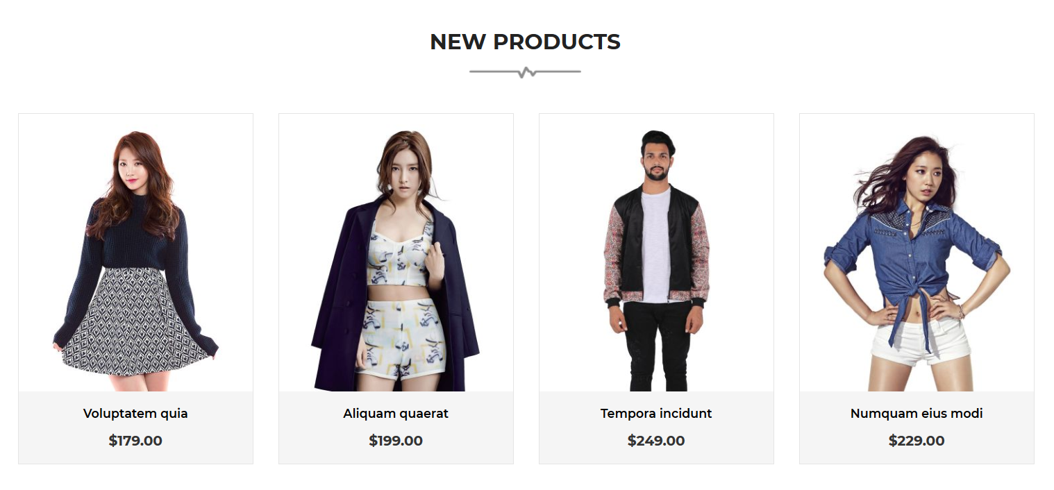Plus - Homepage New Product Widget