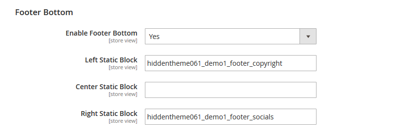 Shopkart  - Footer Bottom