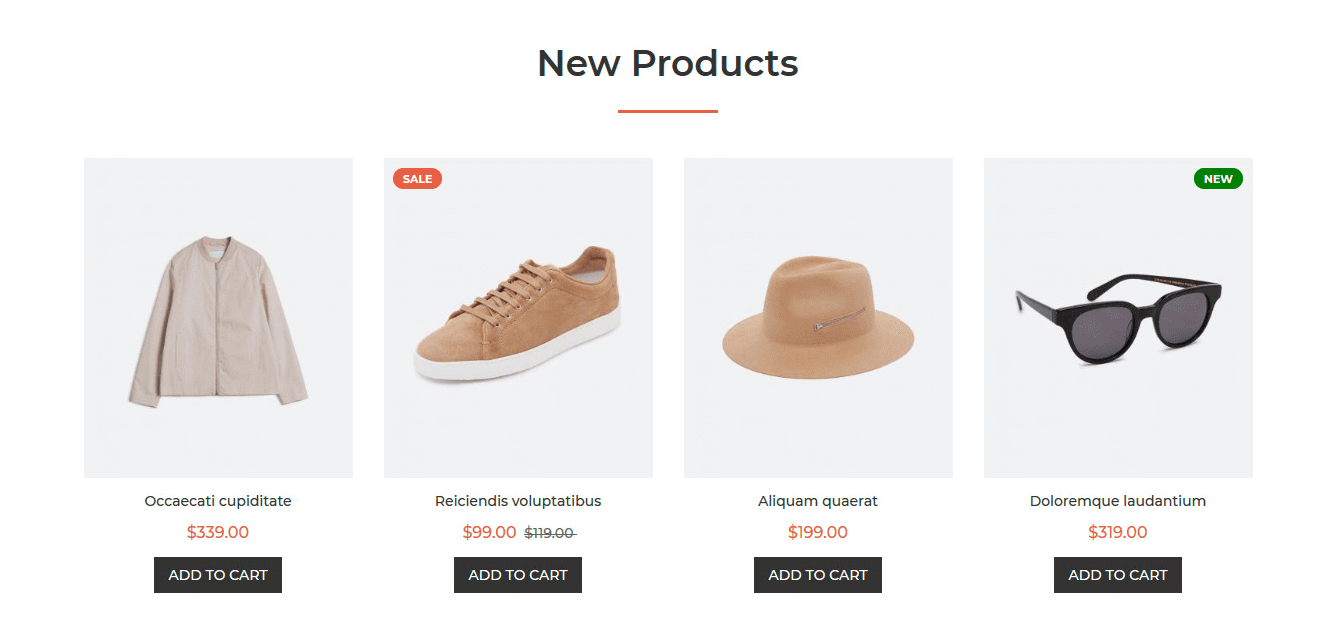 Shopkart  - Homepage New Product Widget