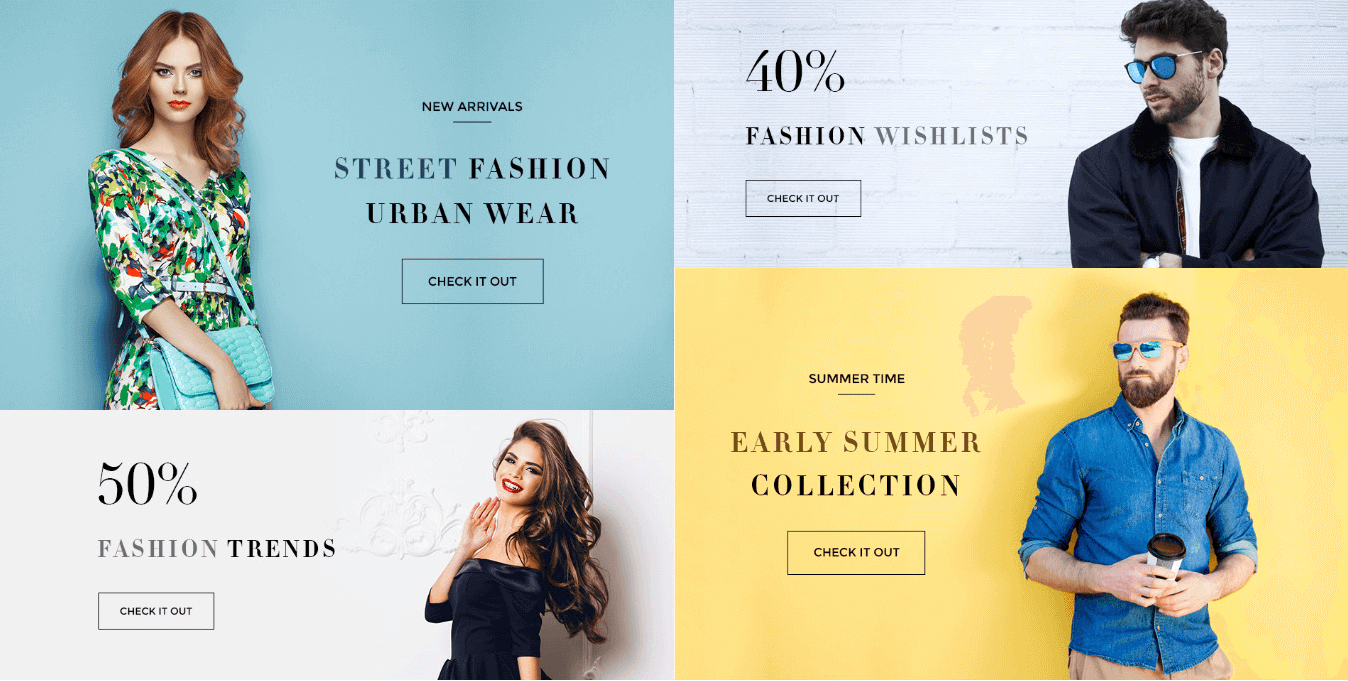 Shopkart  - Home Promotion Block One