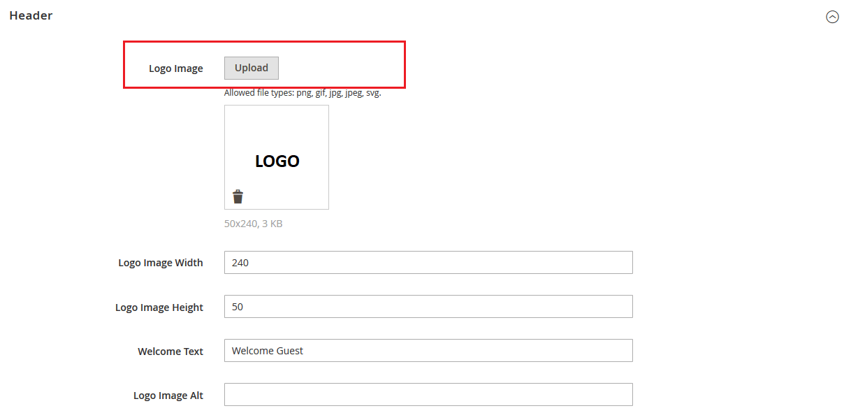 Shopkartlite - Change Logo