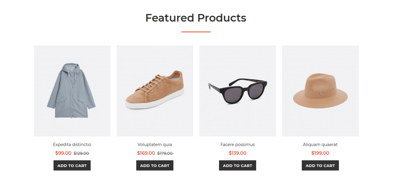 Shopkartlite - Homepage Featured Product Widget