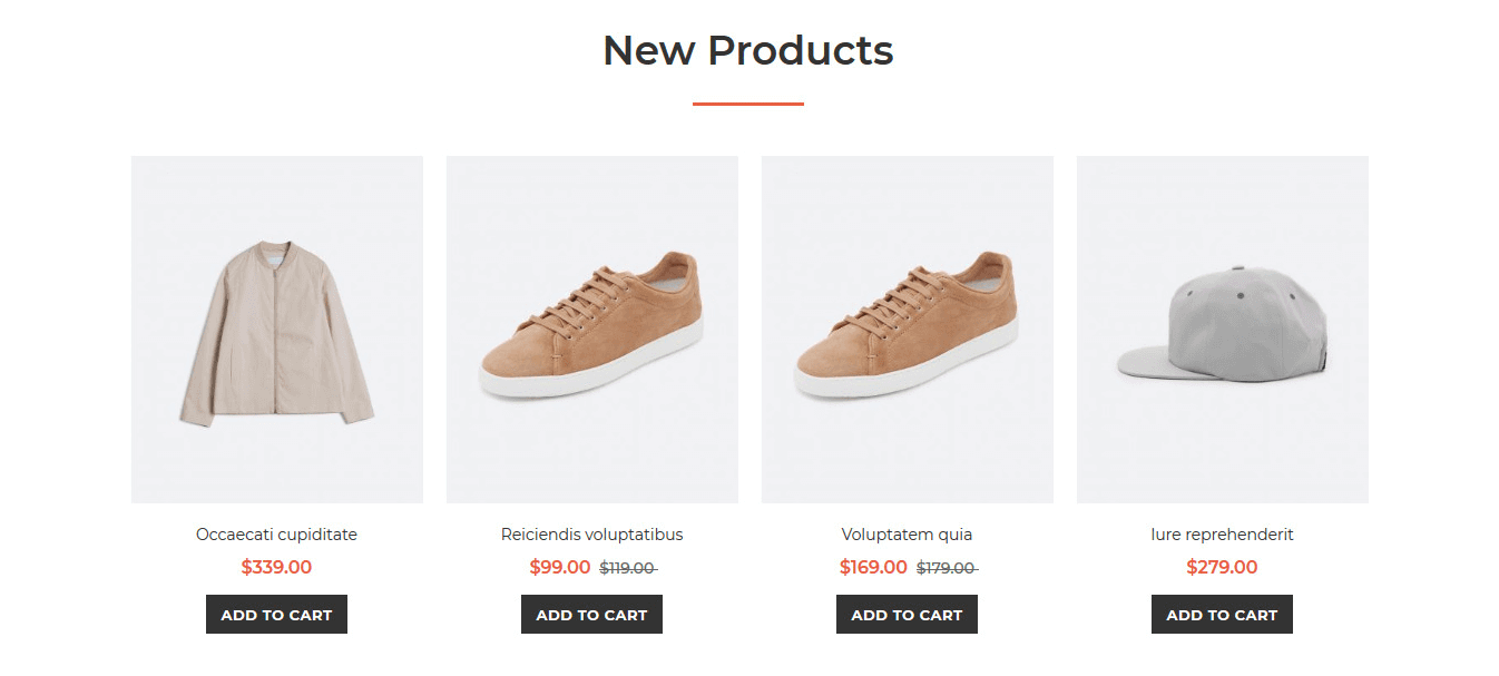 Shopkartlite - Homepage New Product Widget