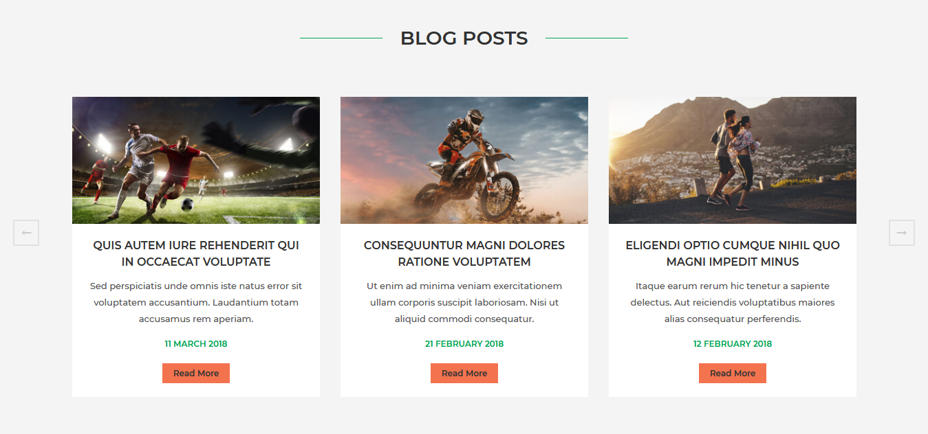 SportSense - Homepage SportSense Blogs