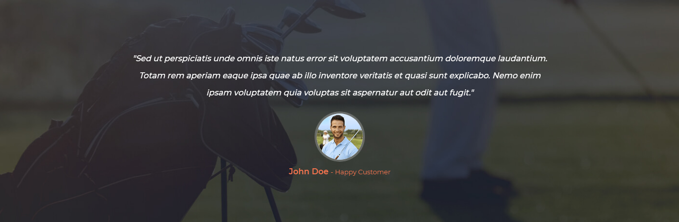SportSense - Home SportSense Testimonials