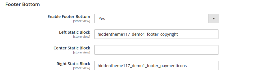 Start - Footer Bottom